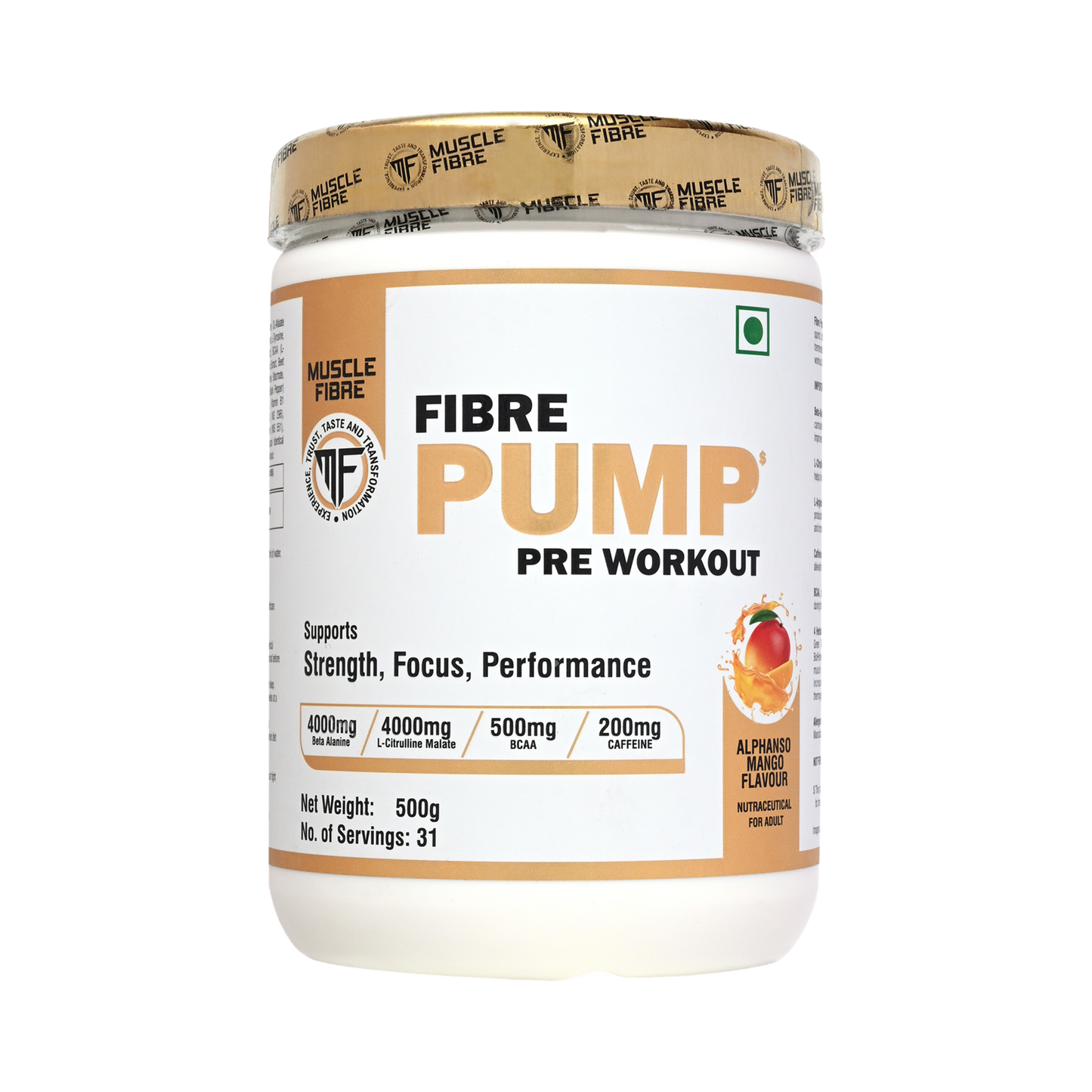Fibre Pump Pre Workout 500g