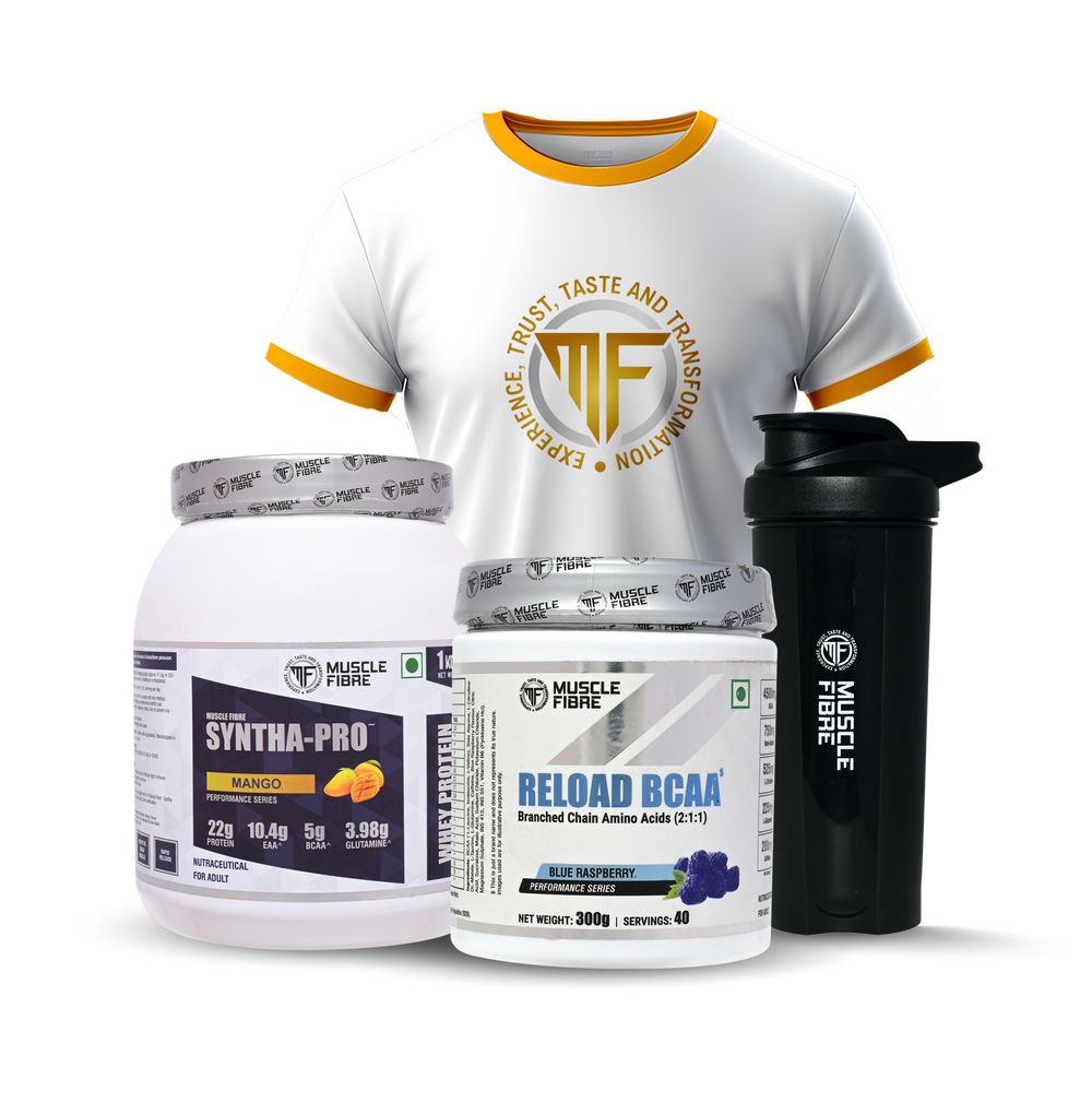 Syntha Pro Whey Protein 1KG + Reload BCAA 300G + Shaker + T Shirt